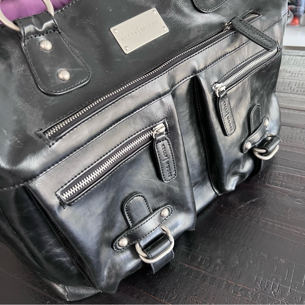Kelly Moore Libby Bag (original) - Black Leather - Picture 3 of 10